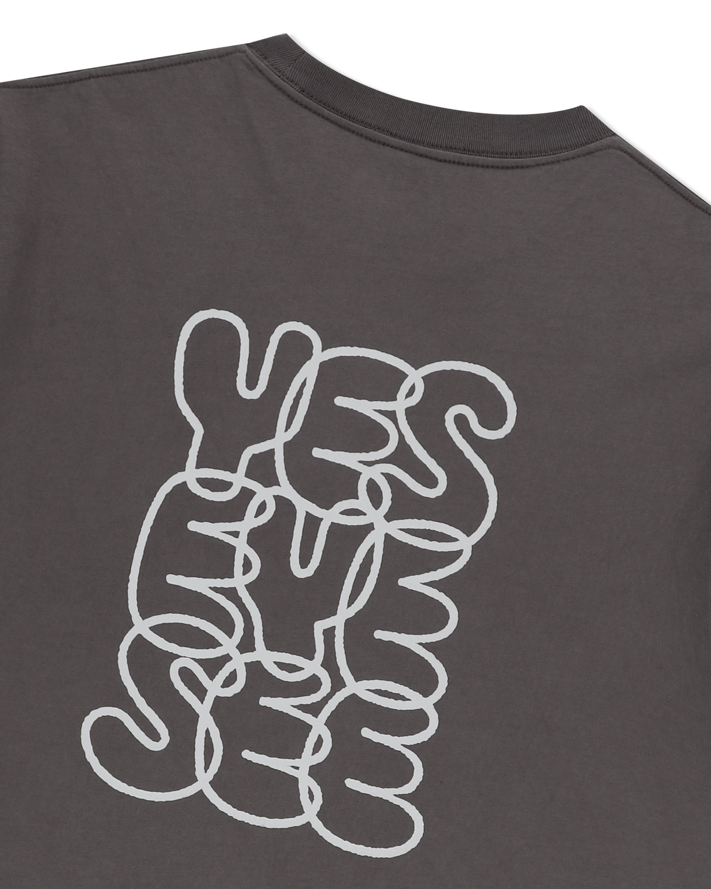 Y.E.S C-LOGO T-SHIRT ( COCOA )