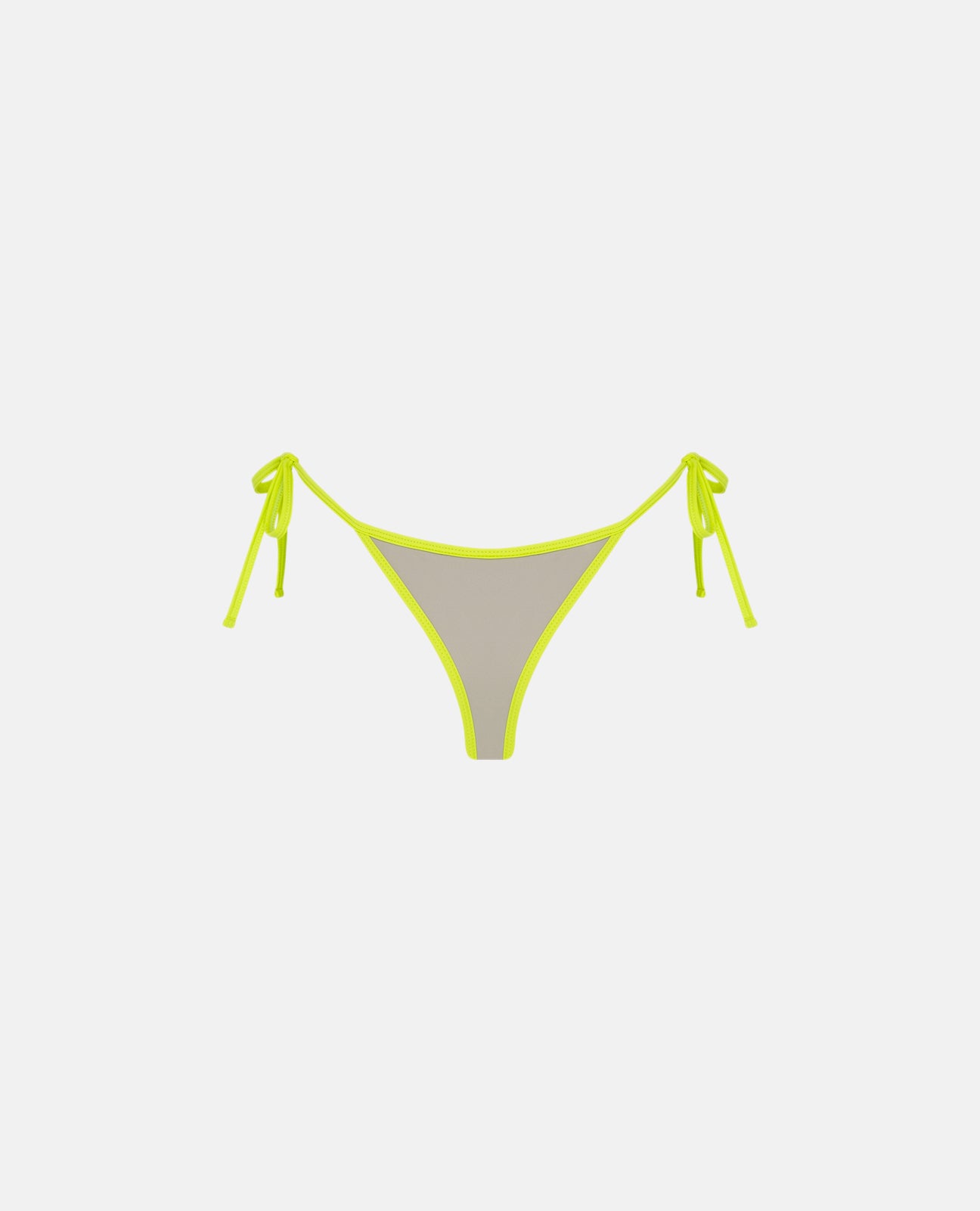 BIKINI BOTTOM Beige/Lime