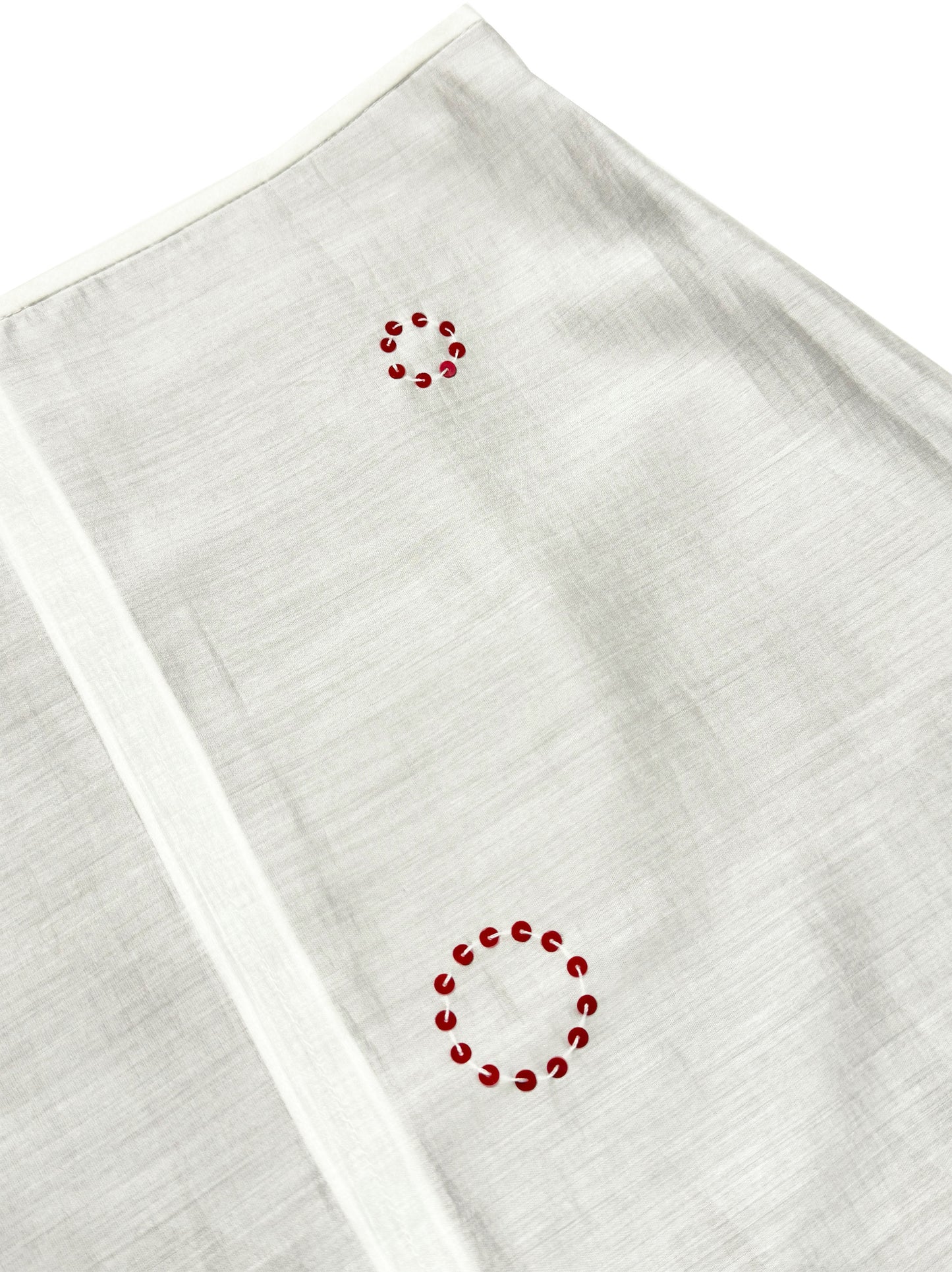 LOOP SKIRT WHITE