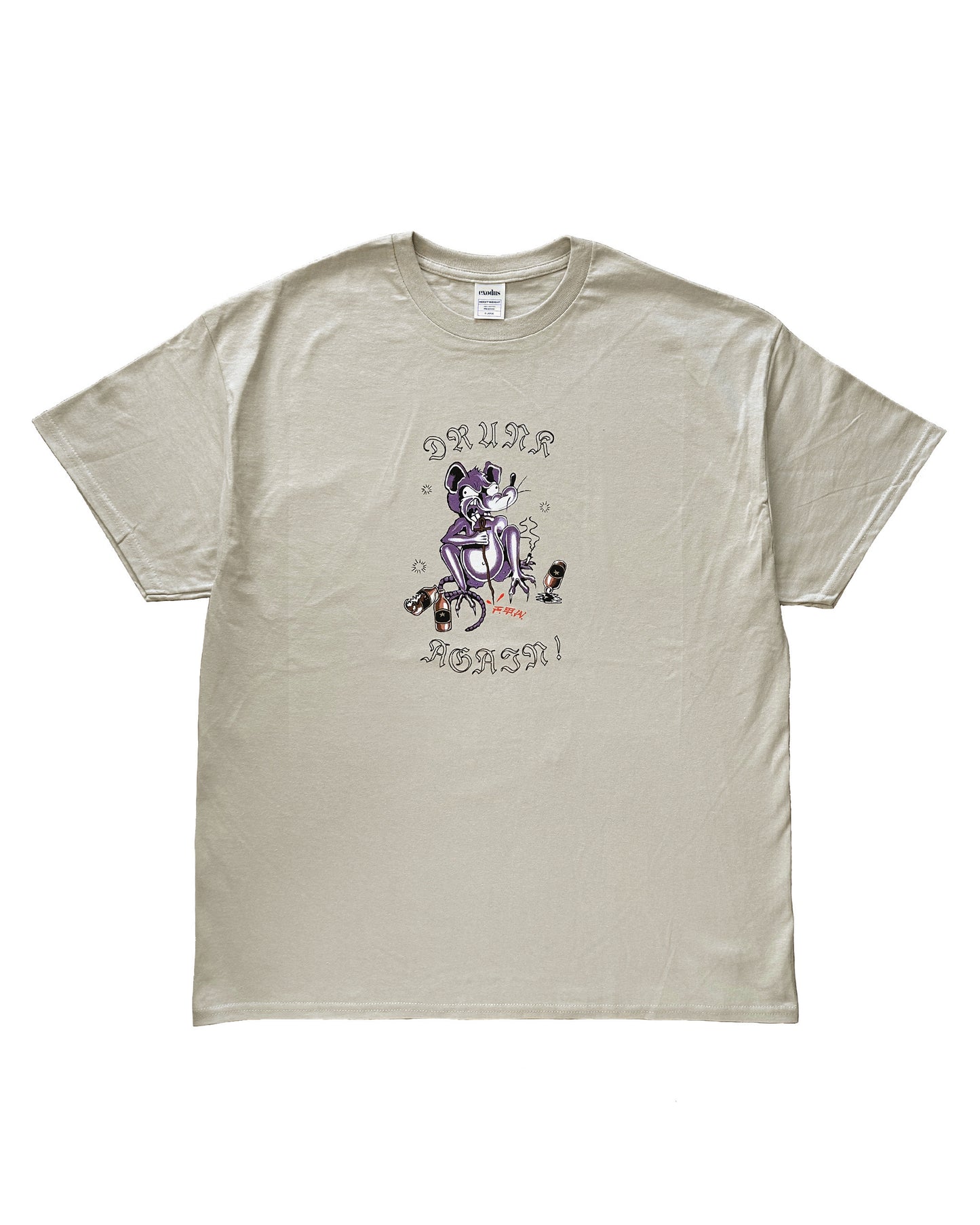 DRUNK AGAIN SS T-SHIRT