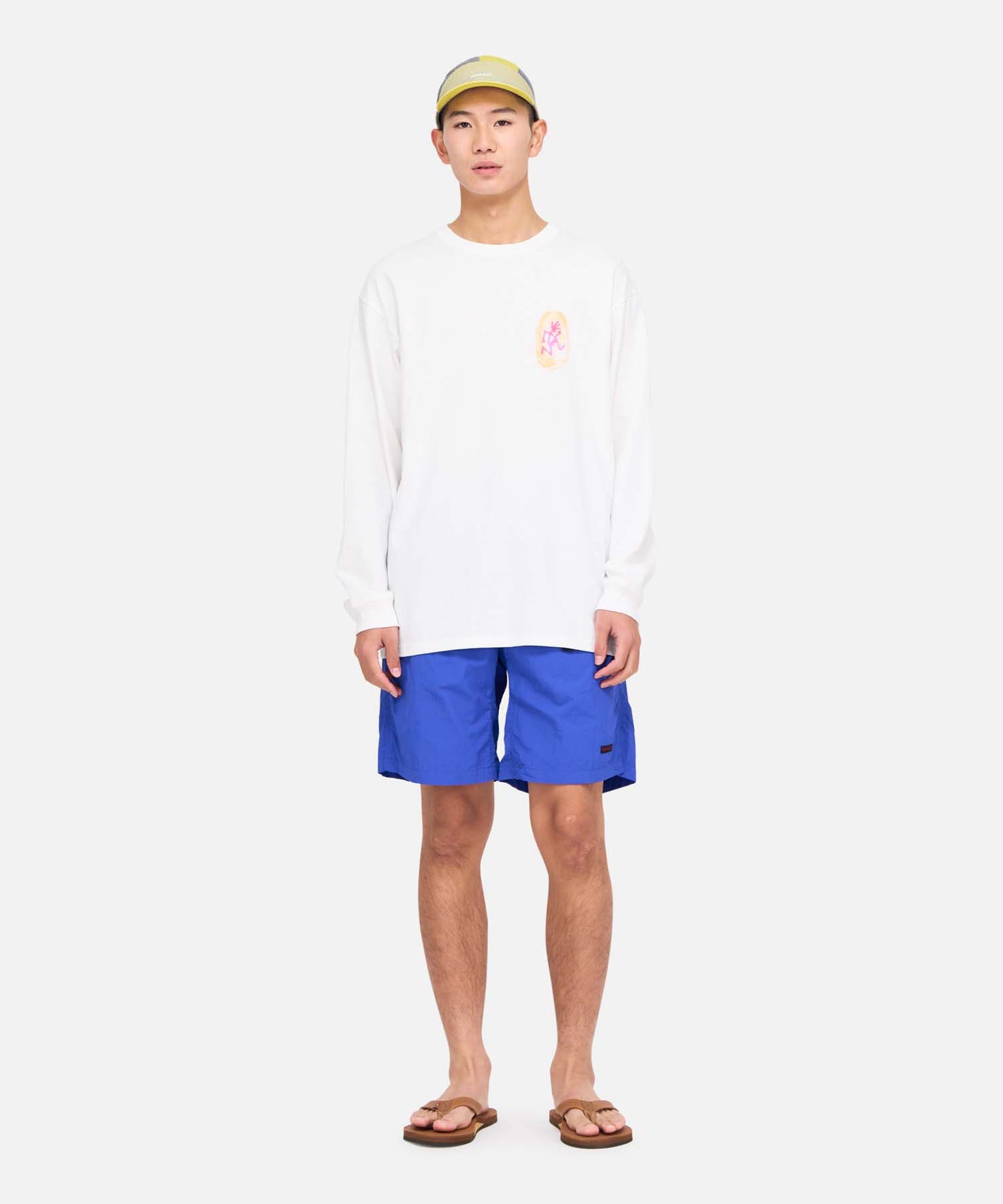 NYLON PACKABLE G-SHORT PANTS