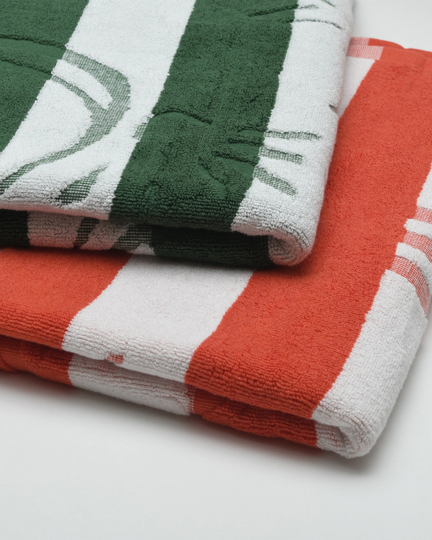 Gaikotsu Beach Towel Green