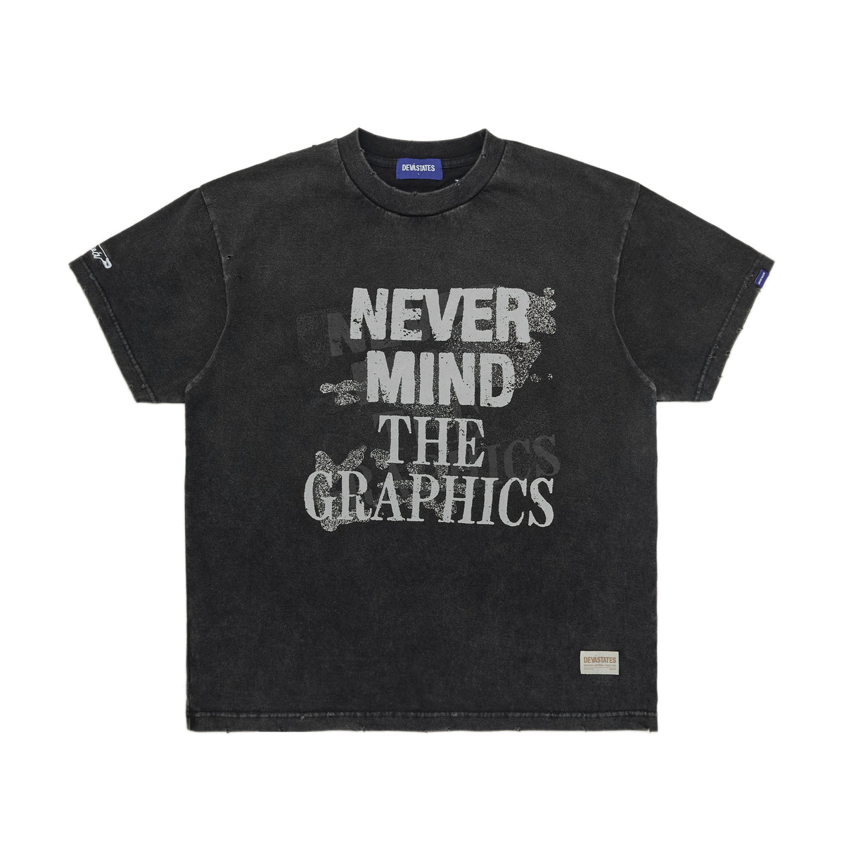 BODIES T-SHIRT [WASHED BLACK]