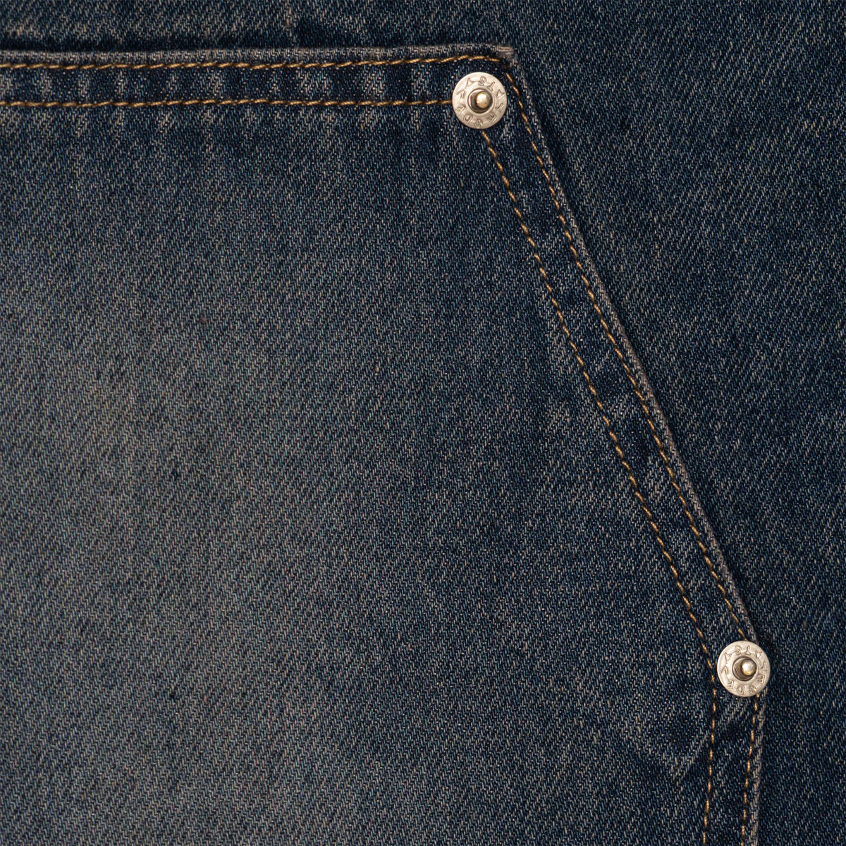 PINS CARPENTER DENIM PANTS [WASHED BLUE]