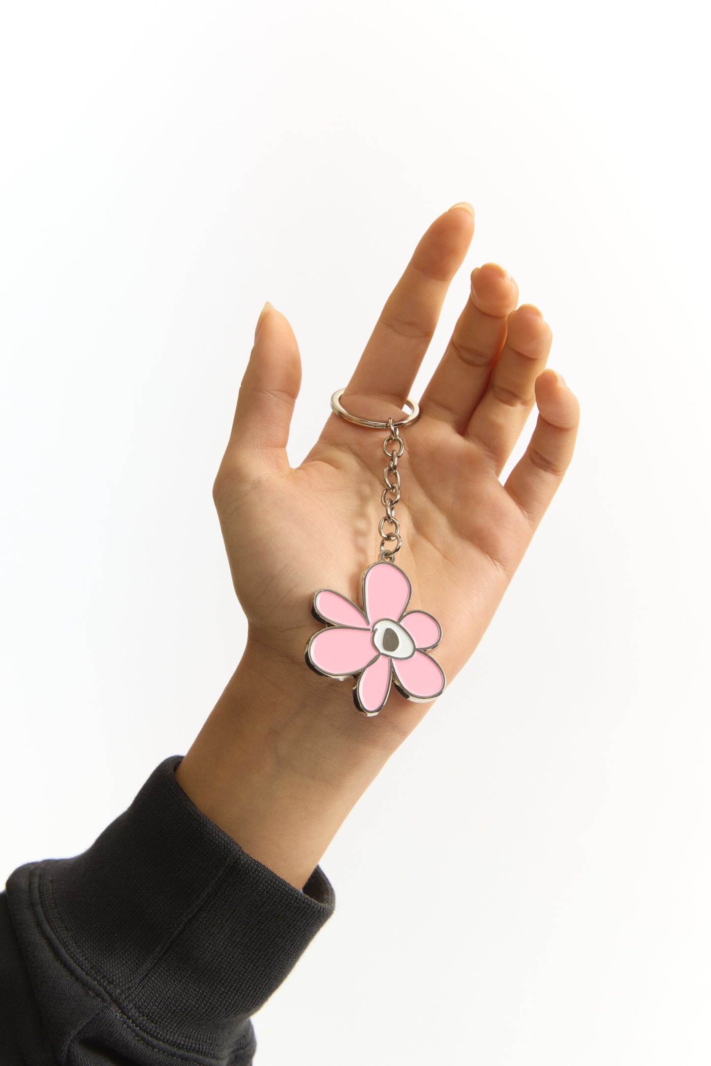 GESTURES METAL KEYRING / PINK