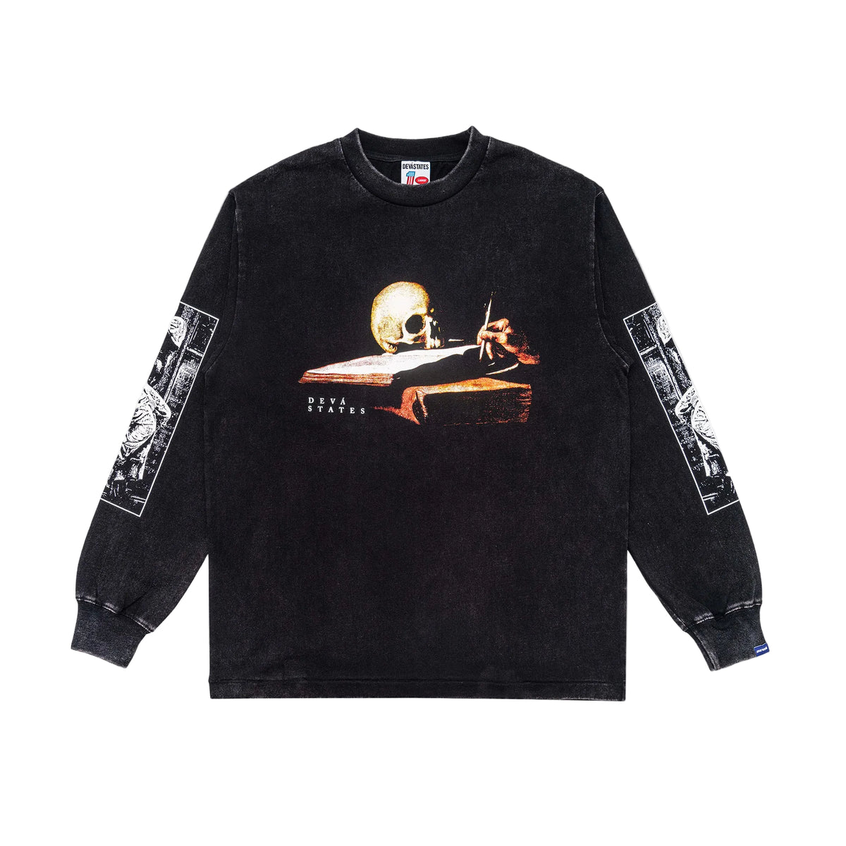 EPILOG L/S GFX T-SHIRT [WASHED BLACK]