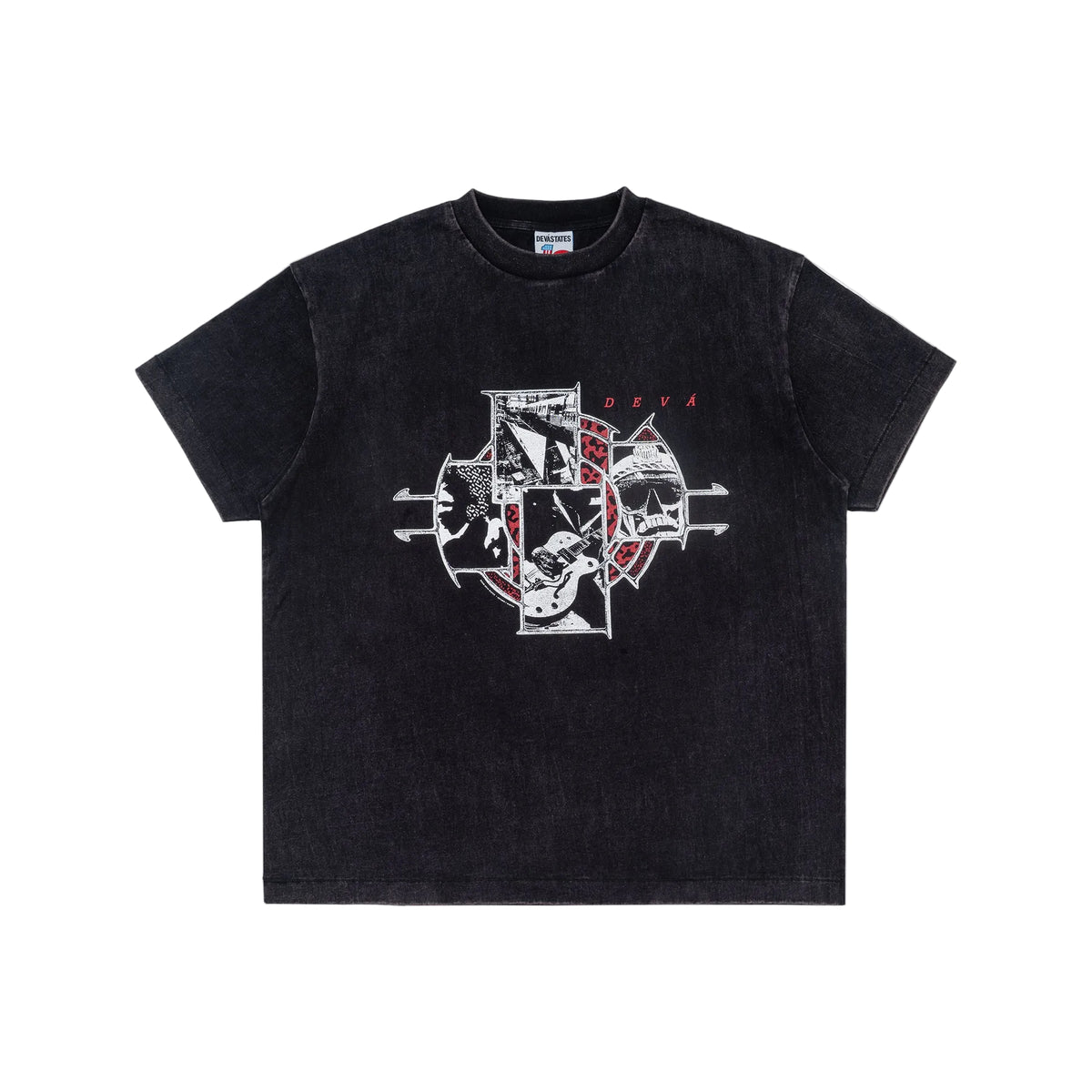 ABOLITION GFX T-SHIRT [WASHED BLACK]