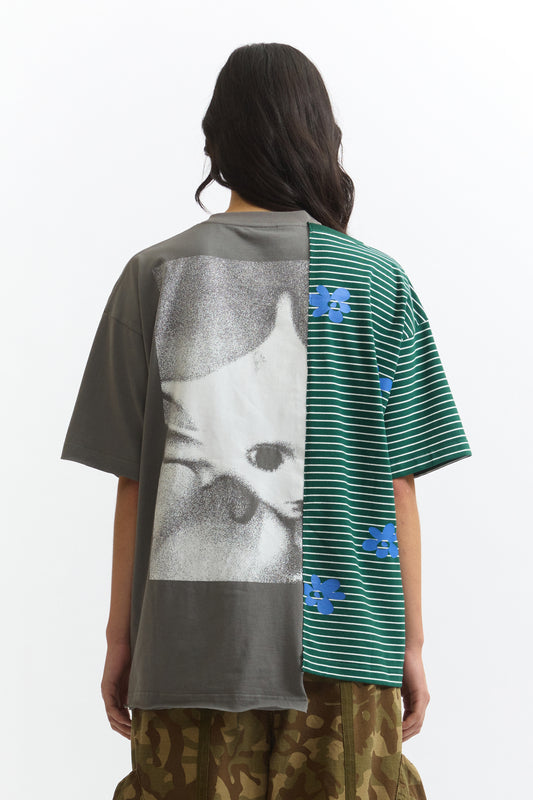 SPLIT SS TEE FROM AFAR