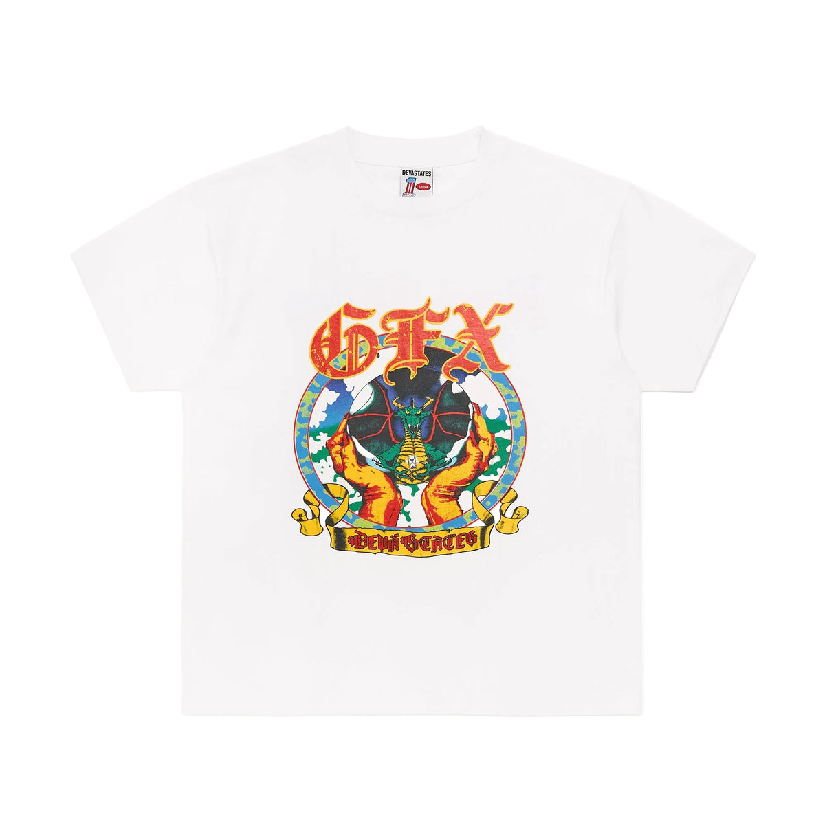 HORNS GFX T-SHIRT [WHITE]