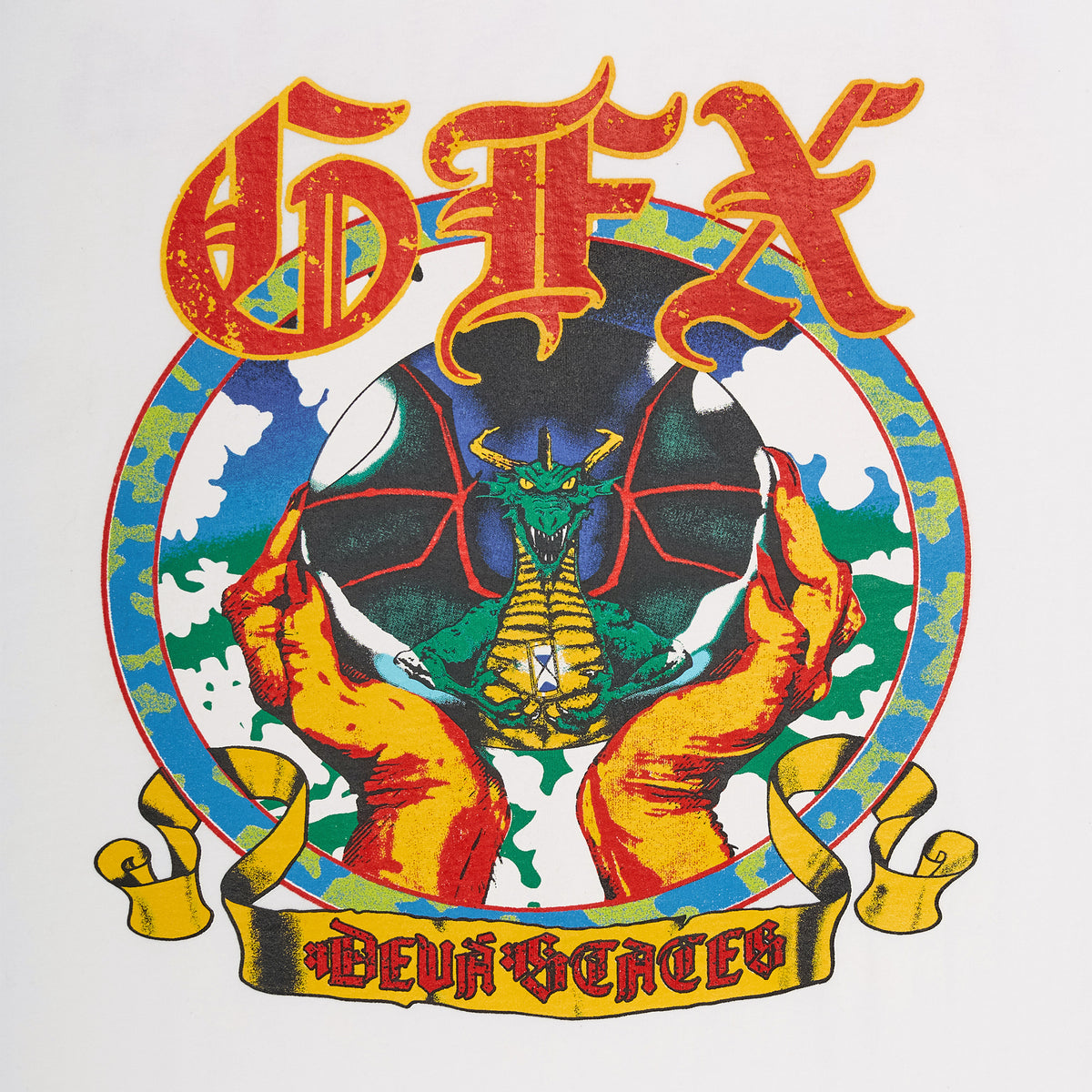 HORNS GFX T-SHIRT [WHITE]