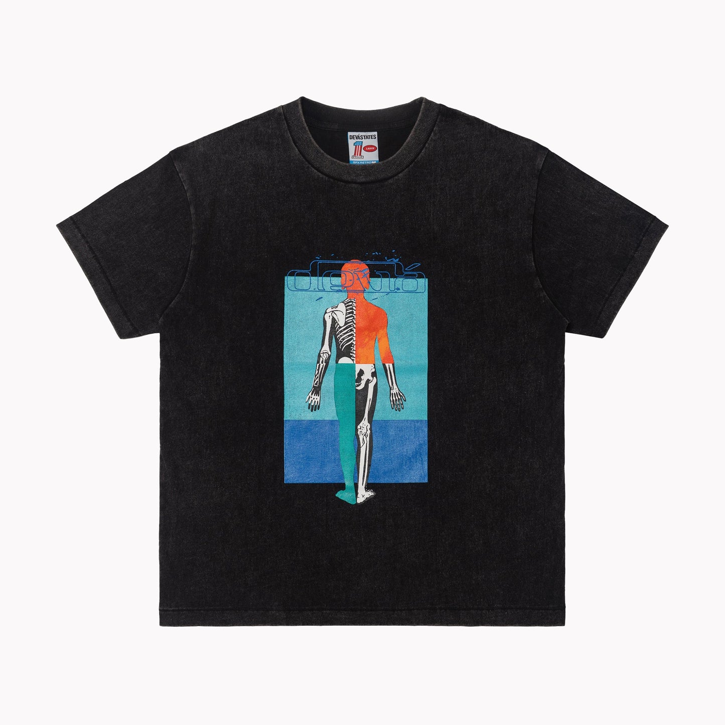 STIGMA GFX / T-SHIRT / WASHED BLACK