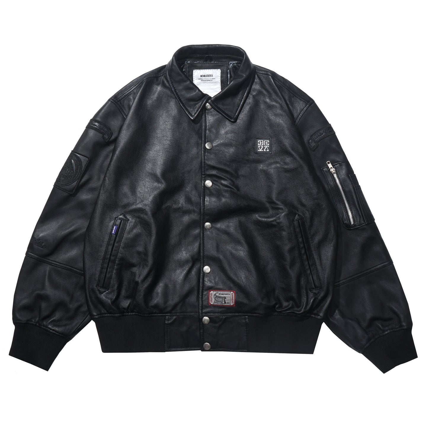 ACE LEATHER FLIGHT JACKET