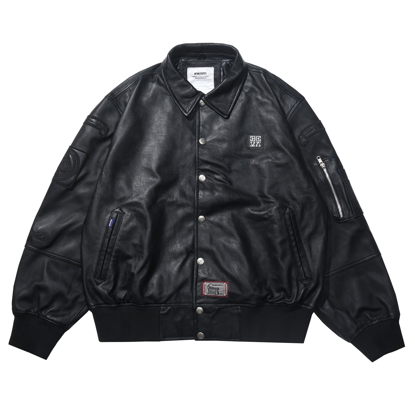 ACE LEATHER FLIGHT JACKET