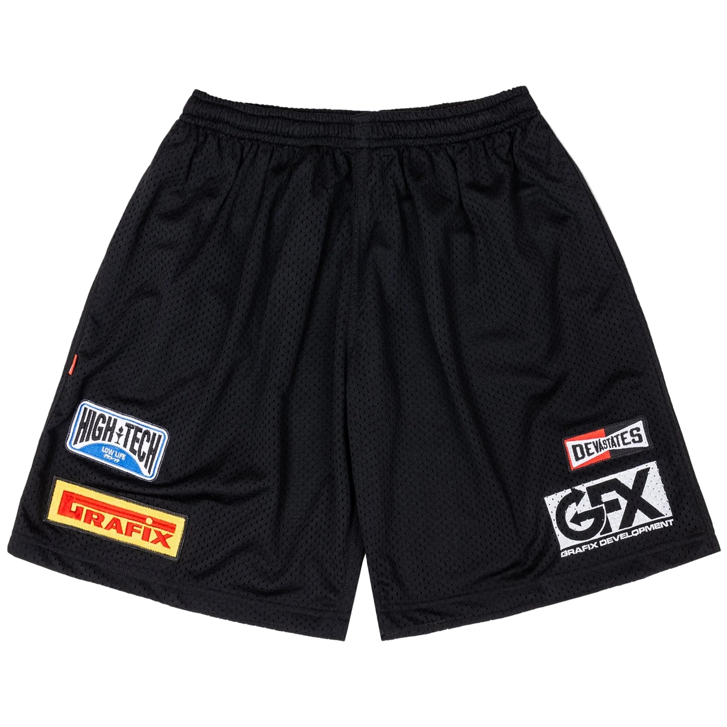 GARAGE / MESH SHORT / BLACK