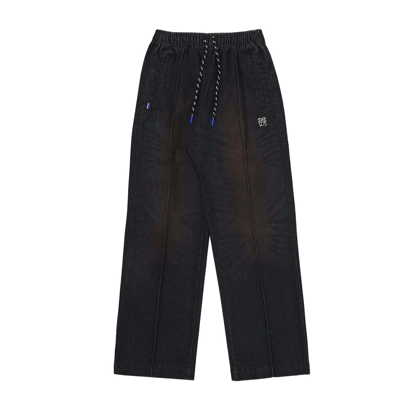 MIDTOWN PLEATED EASY PANTS SS26 [WASHED BLACK]