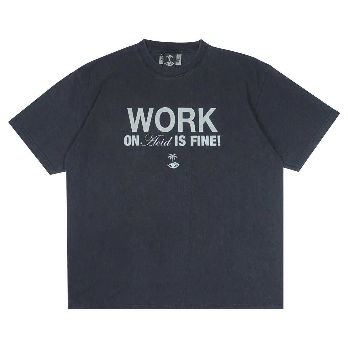 WORK T-SHIRT [BLACK]