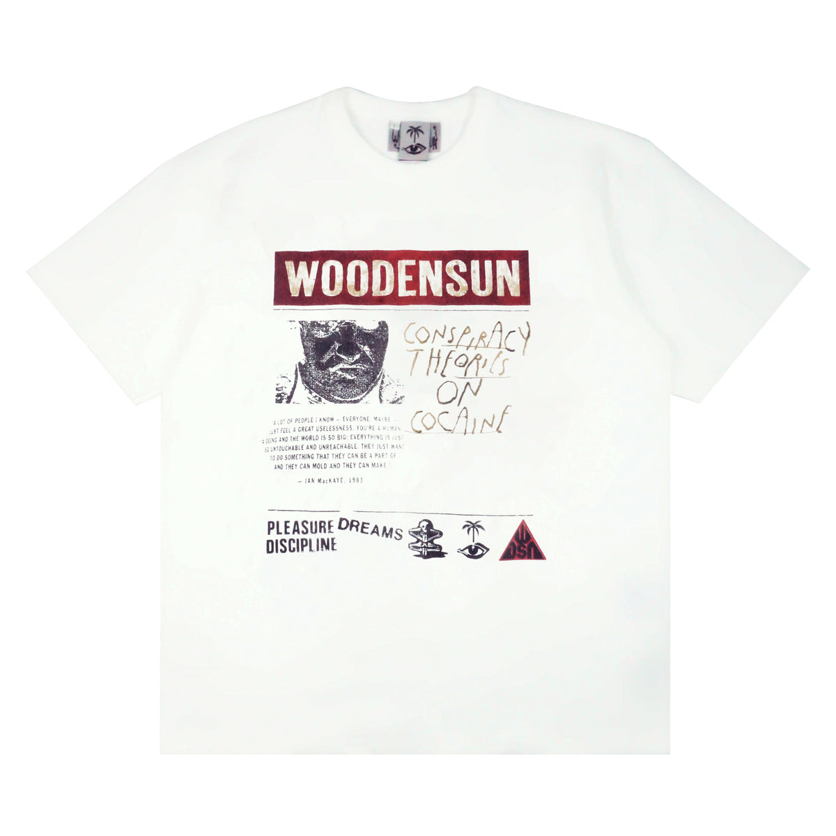 CONSPIRACY T-SHIRT [WHITE]