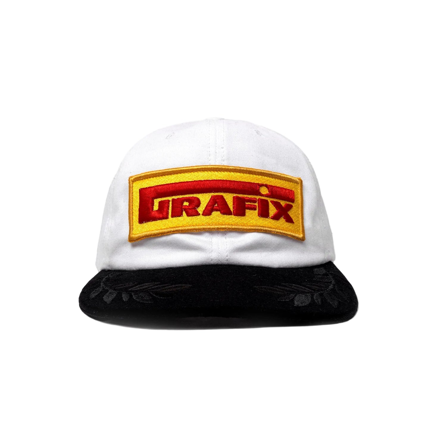 SLICK 2-TONE / SNAPBACK CAP / WHITE BLACK