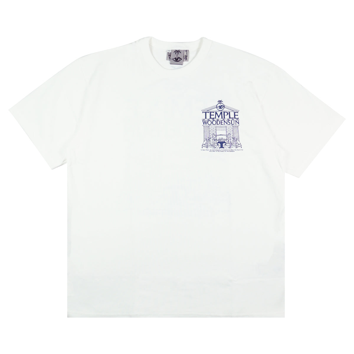 TEMPLE T-SHIRT [WHITE]