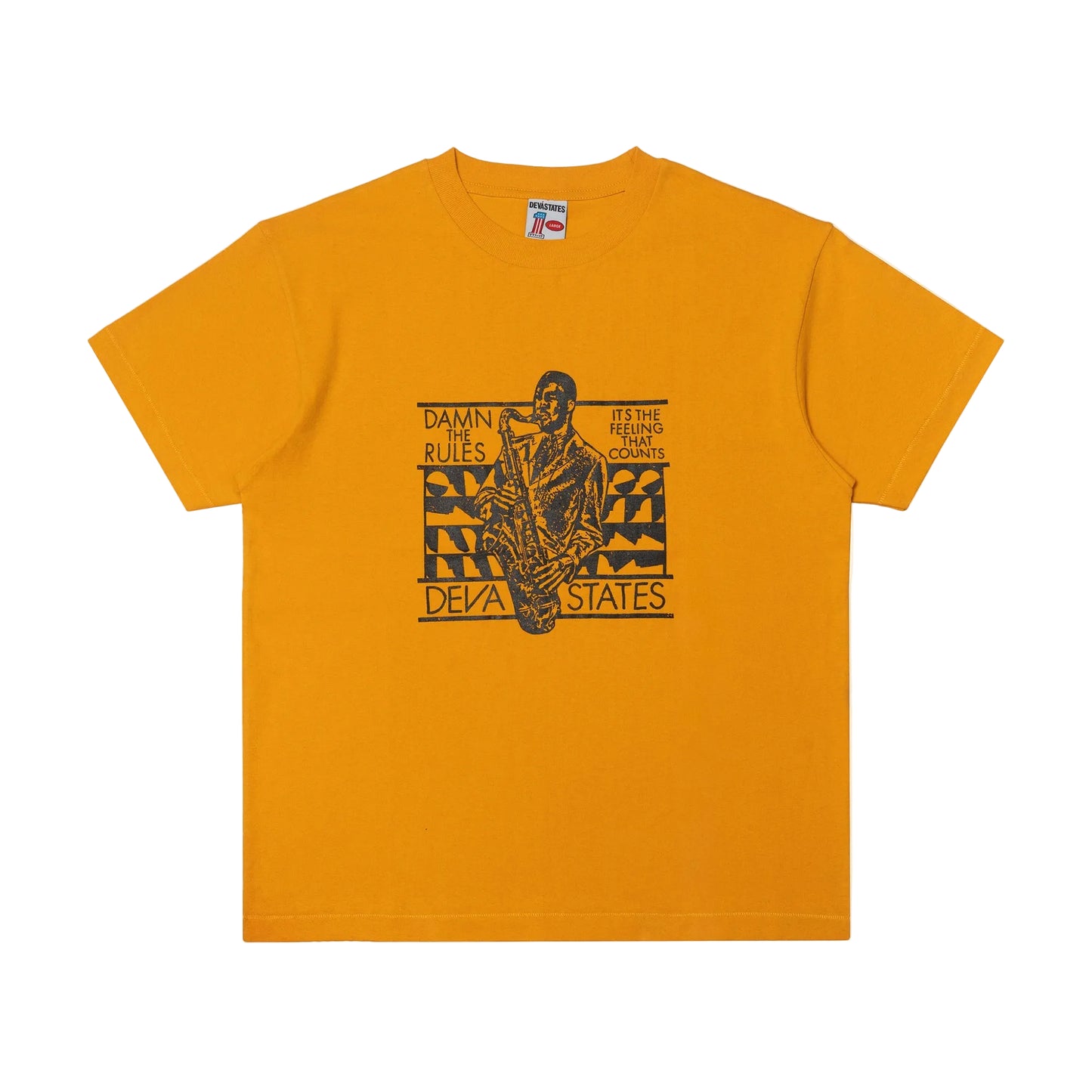 TRAIN GFX T-SHIRT [ YELLOW ]