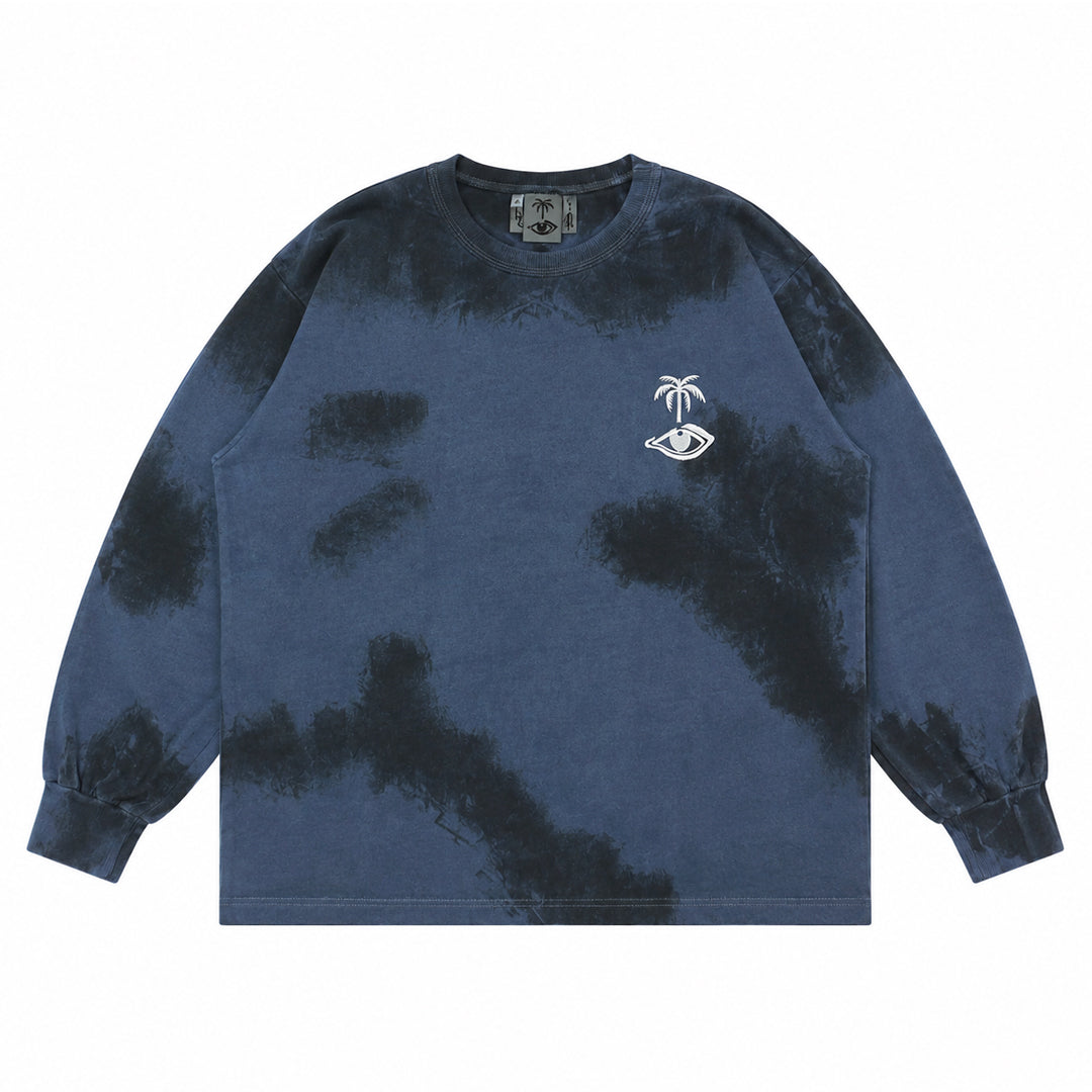 ENDLESS LS T-SHIRT [NAVY / BLACK]