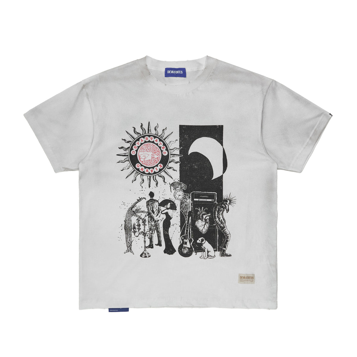 INVERSE T-SHIRT [WHITE]