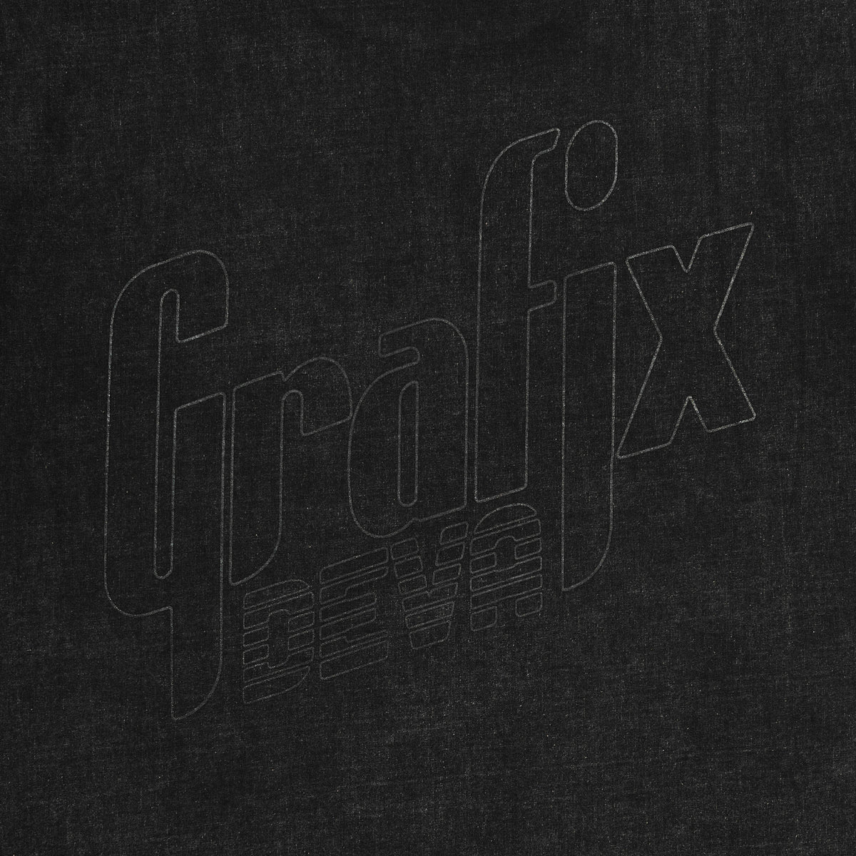 GRIEF GFX T-SHIRT [WASHED BLACK]