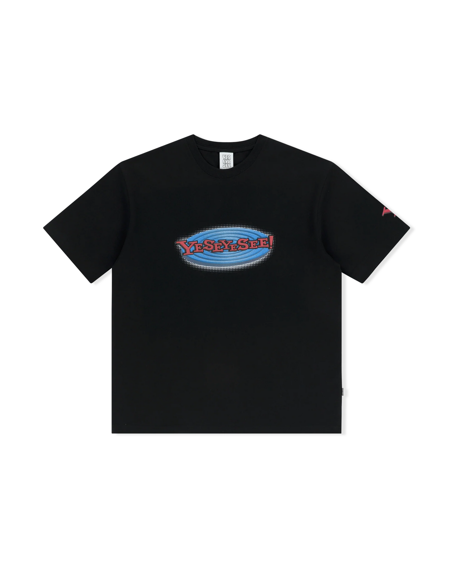 Y.E.S WEB LOGO T-SHIRT ( BLACK )