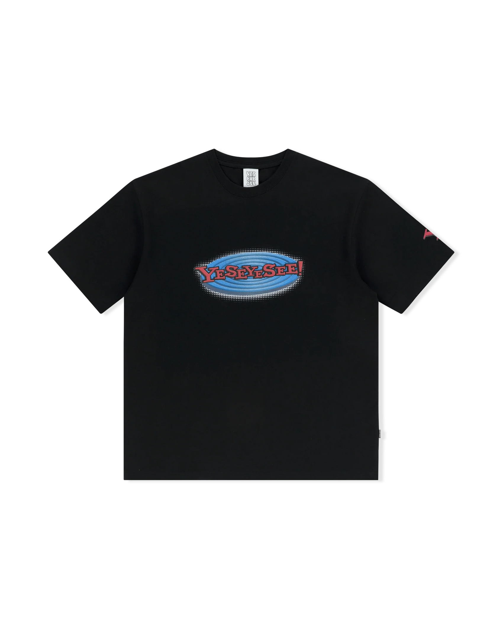 Y.E.S WEB LOGO T-SHIRT ( BLACK )
