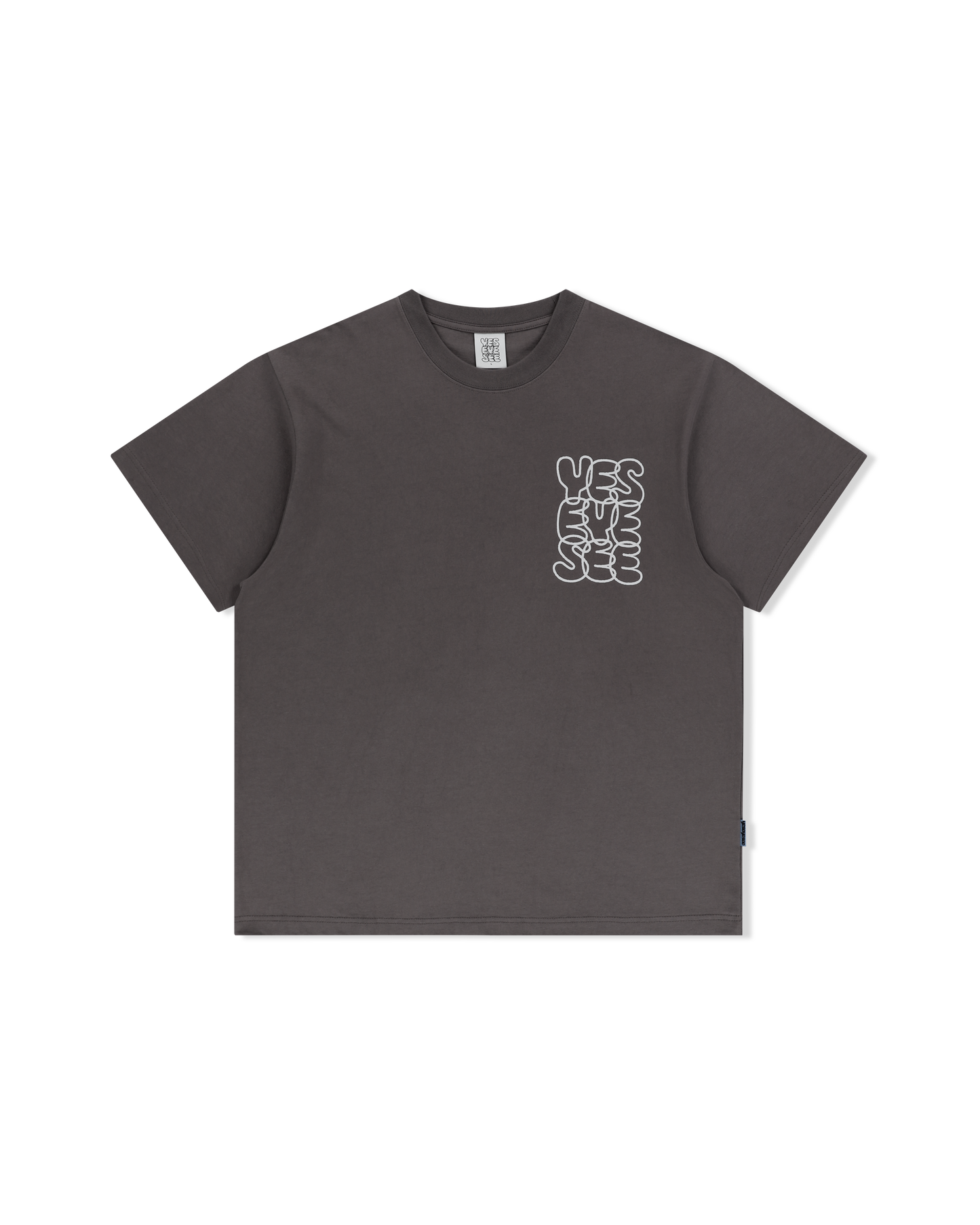 Y.E.S C-LOGO T-SHIRT ( COCOA )