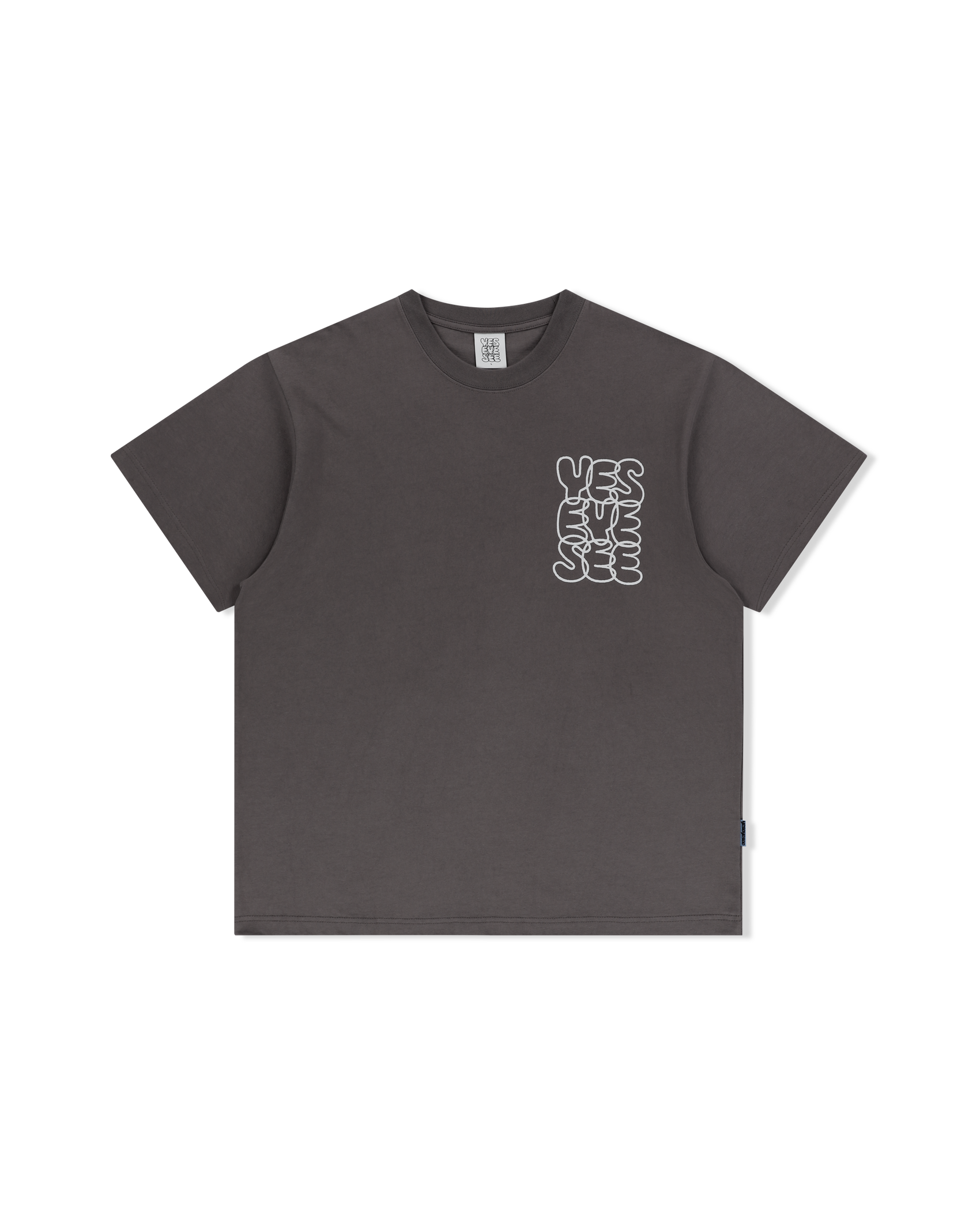Y.E.S C-LOGO T-SHIRT ( COCOA )