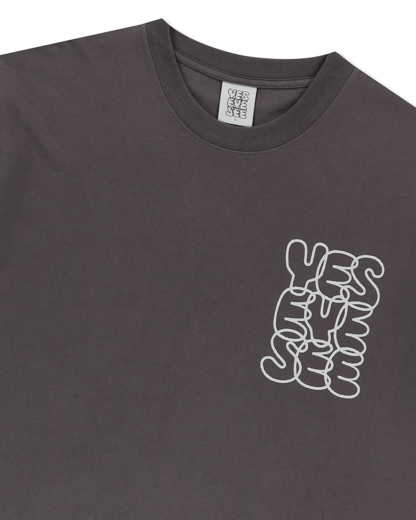 Y.E.S C-LOGO T-SHIRT ( COCOA )
