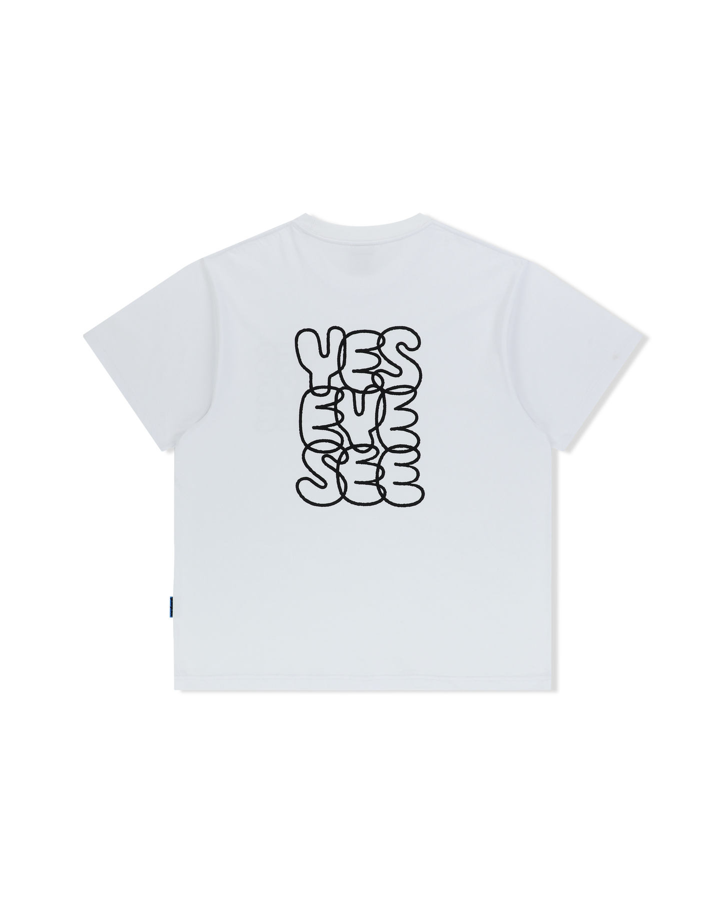 Y.E.S C-LOGO T-SHIRT ( WHITE )