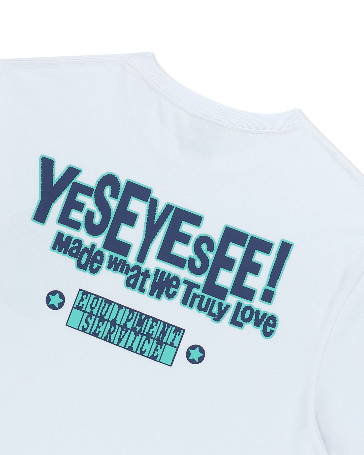 Y.E.S PALM TREE T-SHIRT ( WHITE )