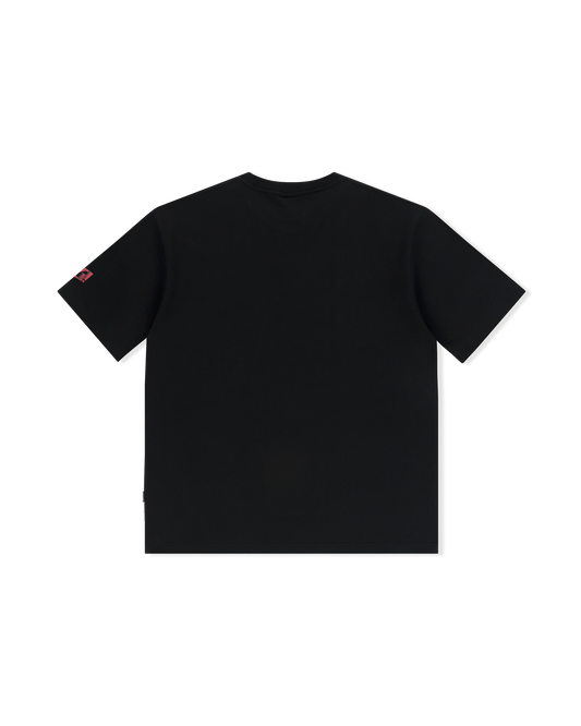 Y.E.S WEB LOGO T-SHIRT ( BLACK )