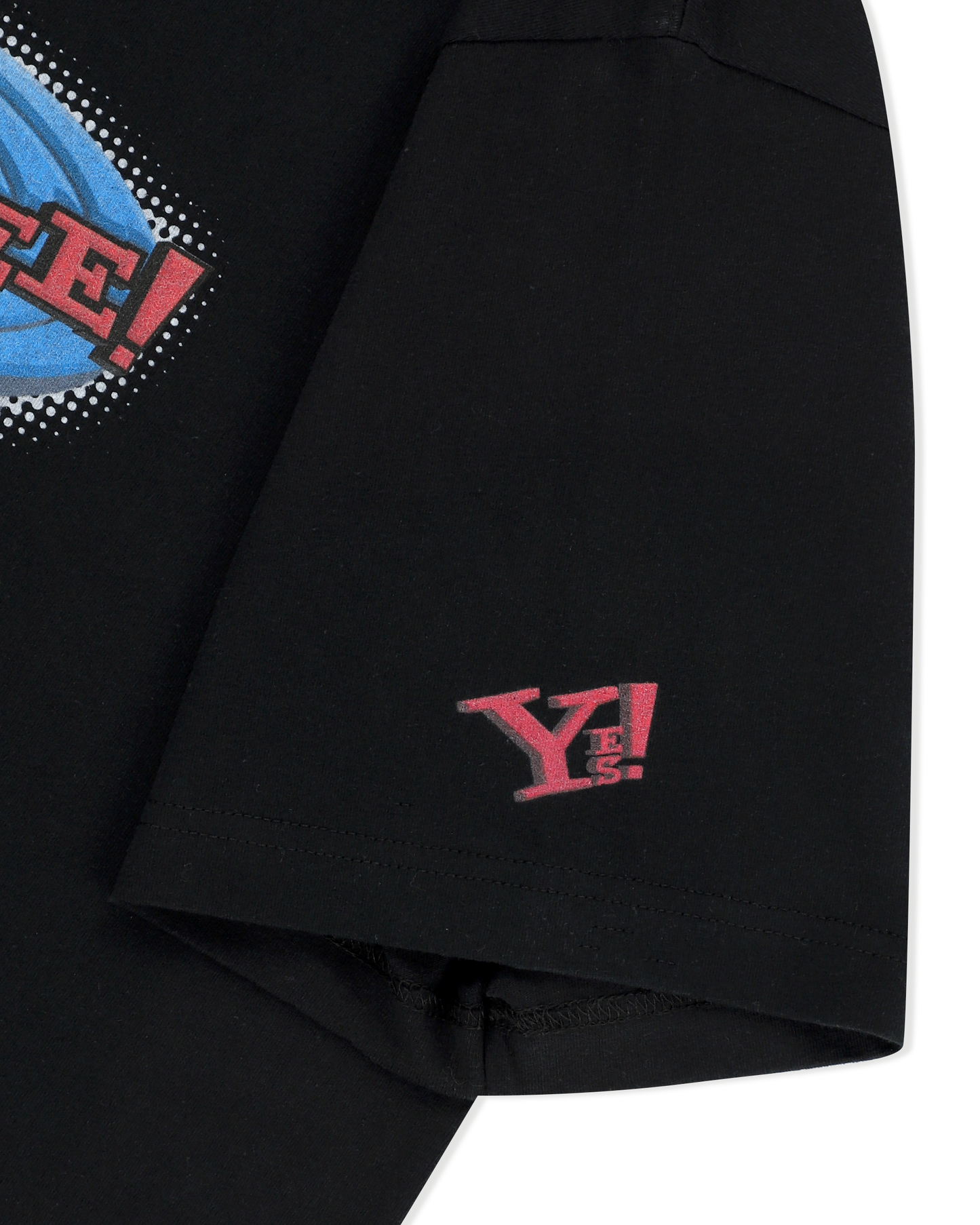 Y.E.S WEB LOGO T-SHIRT ( BLACK )