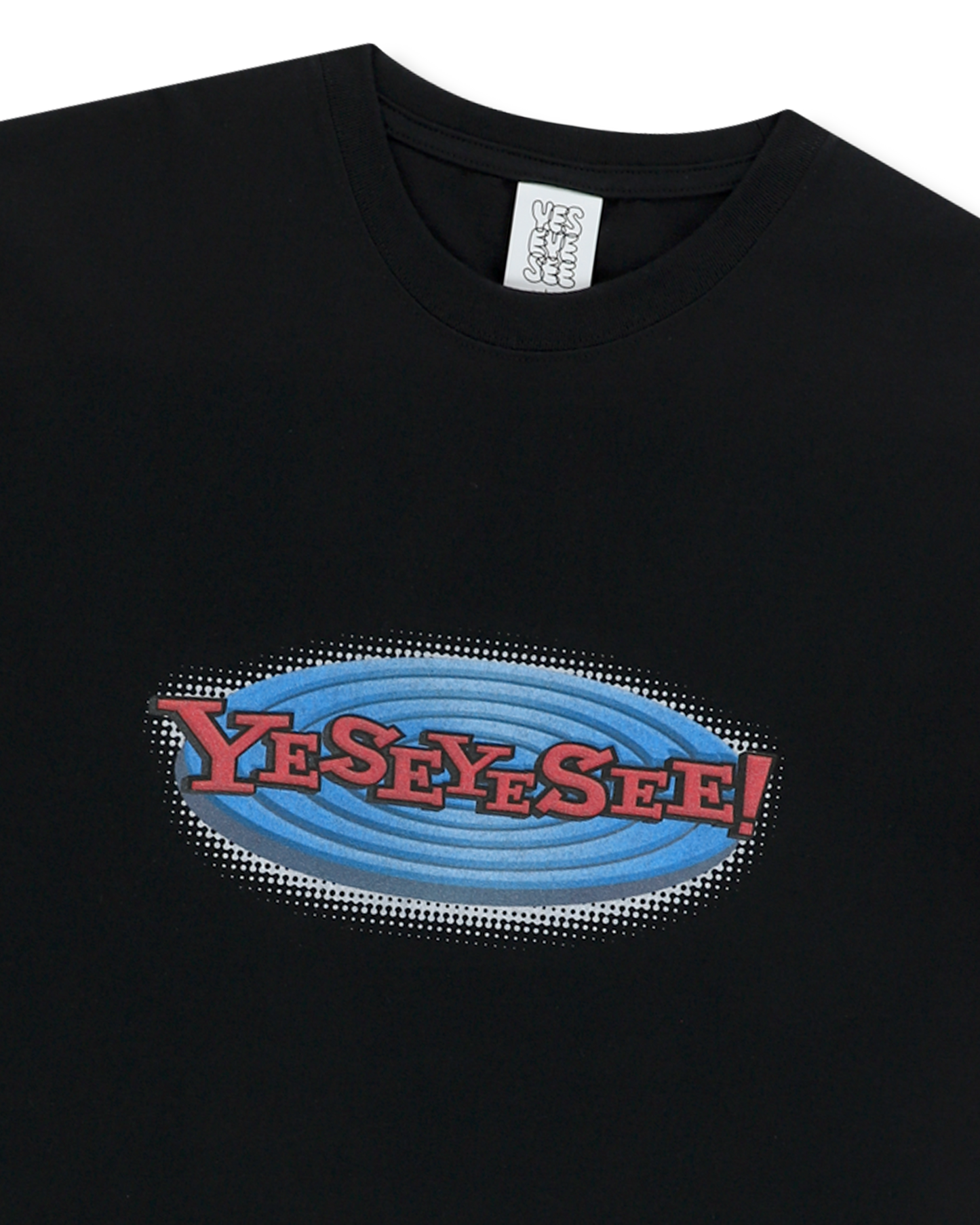 Y.E.S WEB LOGO T-SHIRT ( BLACK )