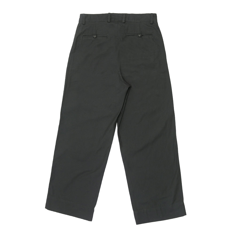 BASIC LOOSE HERRINGBONE PANTS