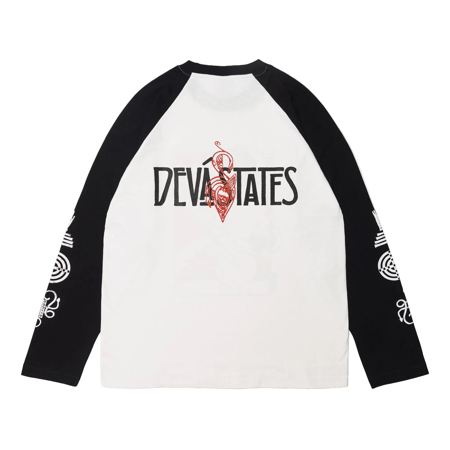 JIMMY L/S RAGLAN T-SHIRT [ BLACK ]