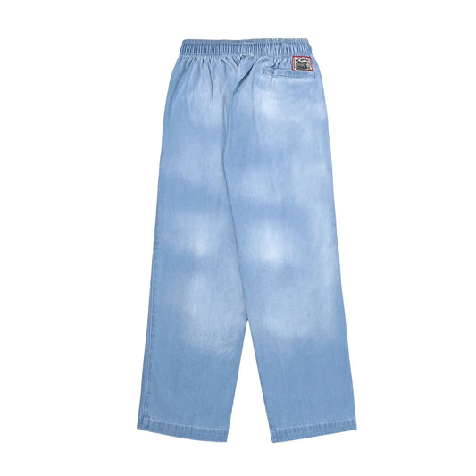 MIDTOWN PLEATED EASY PANTS SS26 [WASHED BLUE]