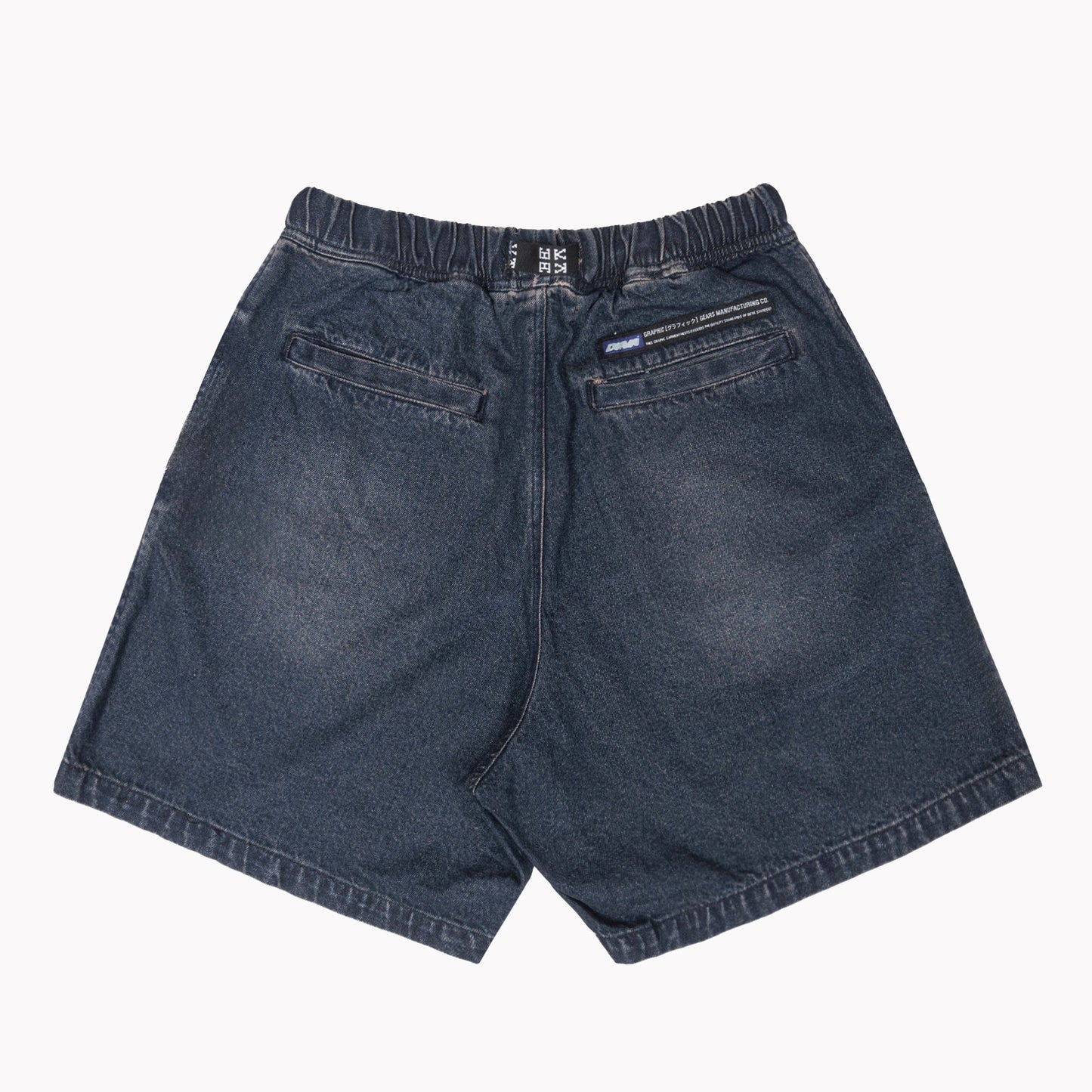 STROLL / DENIM SHORTS / WASHED BLUE