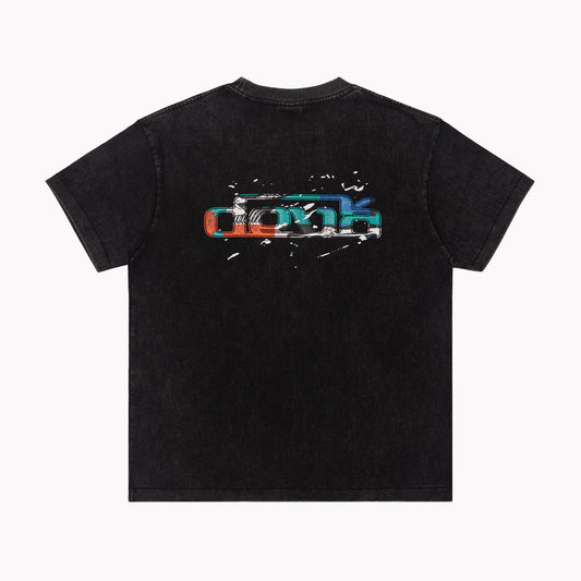 STIGMA GFX / T-SHIRT / WASHED BLACK