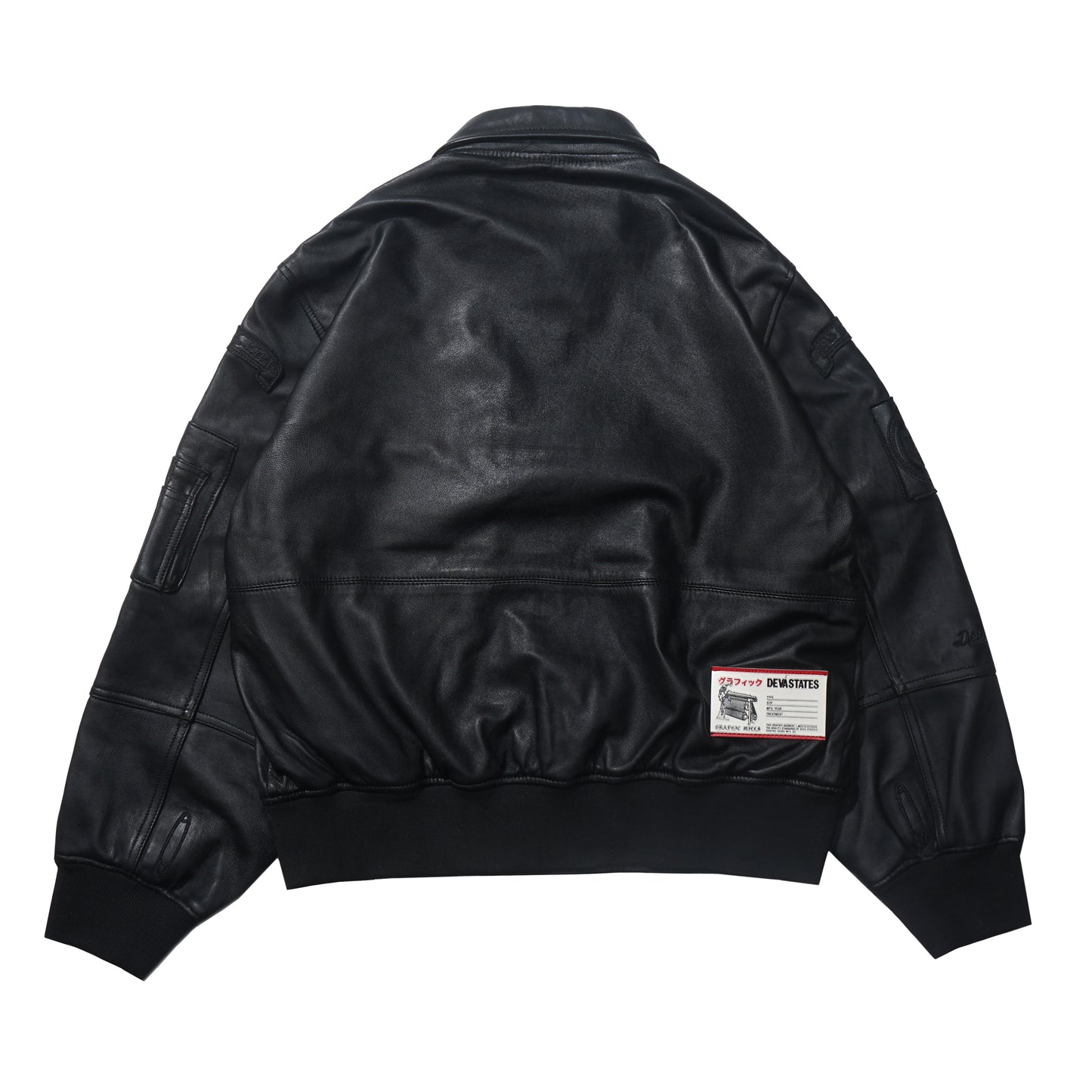 ACE LEATHER FLIGHT JACKET