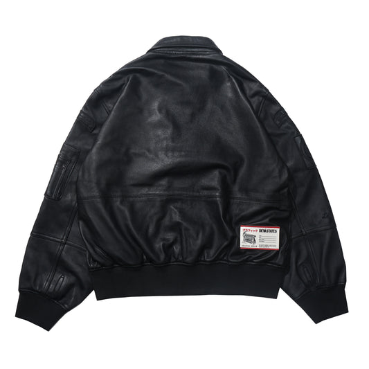 ACE LEATHER FLIGHT JACKET
