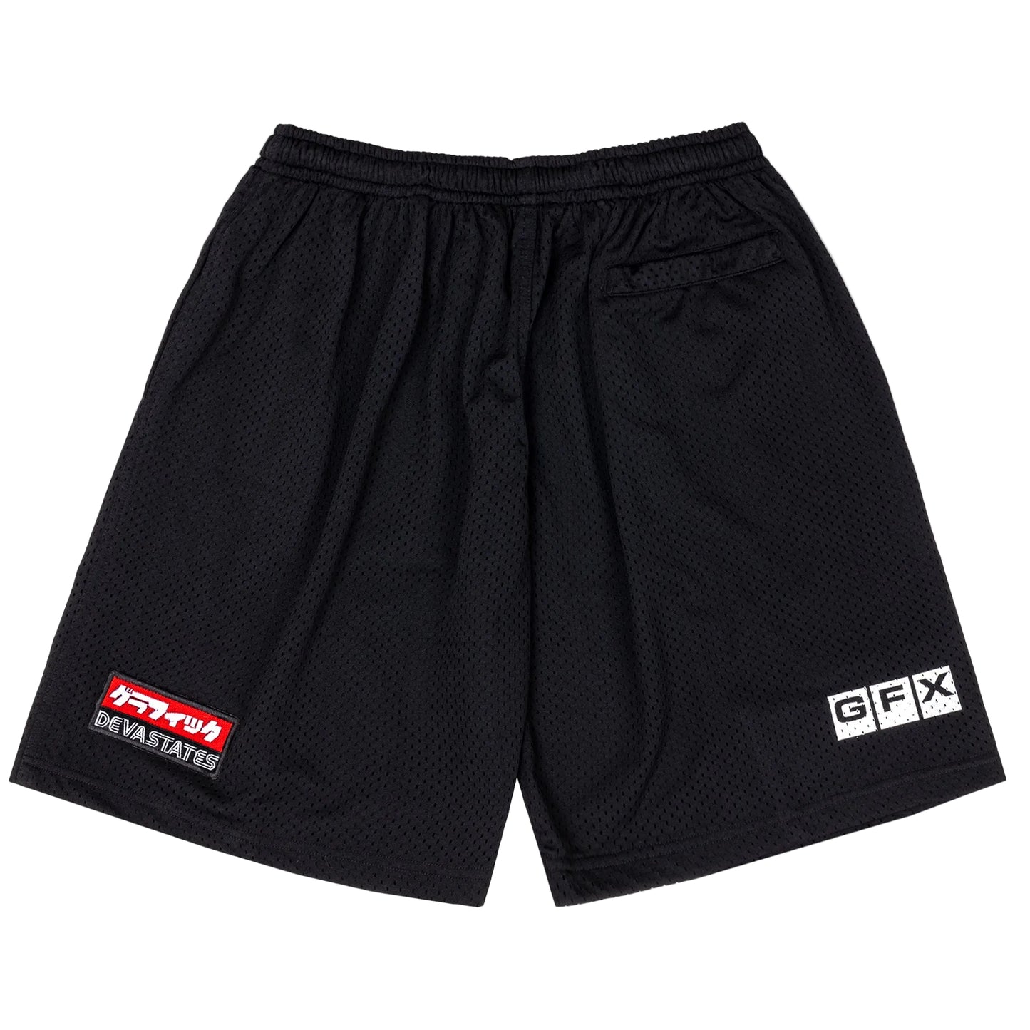 GARAGE / MESH SHORT / BLACK