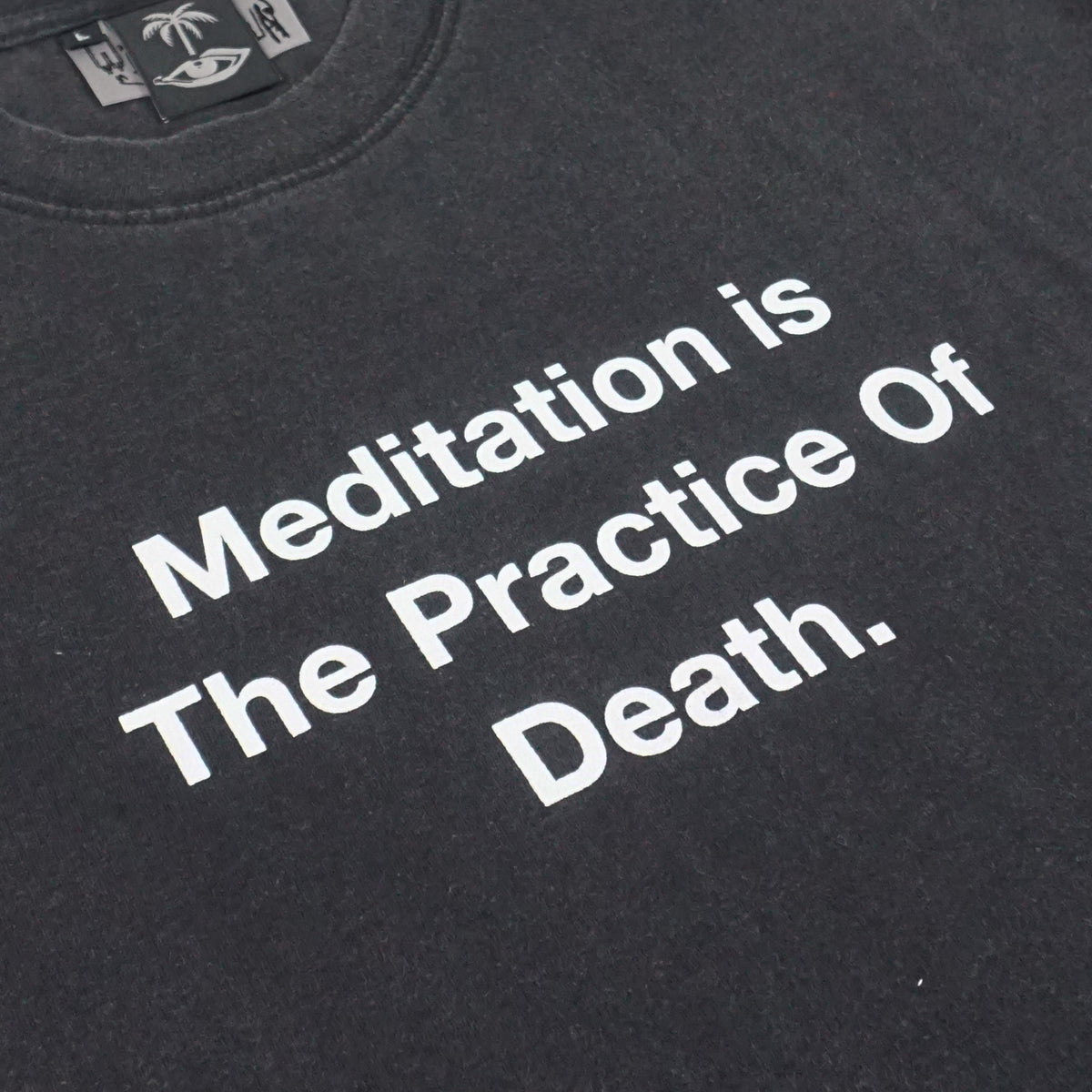MEDITATION T-SHIRT [CHARCOAL]