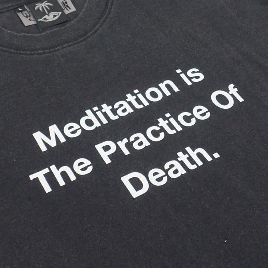 MEDITATION T-SHIRT [CHARCOAL]