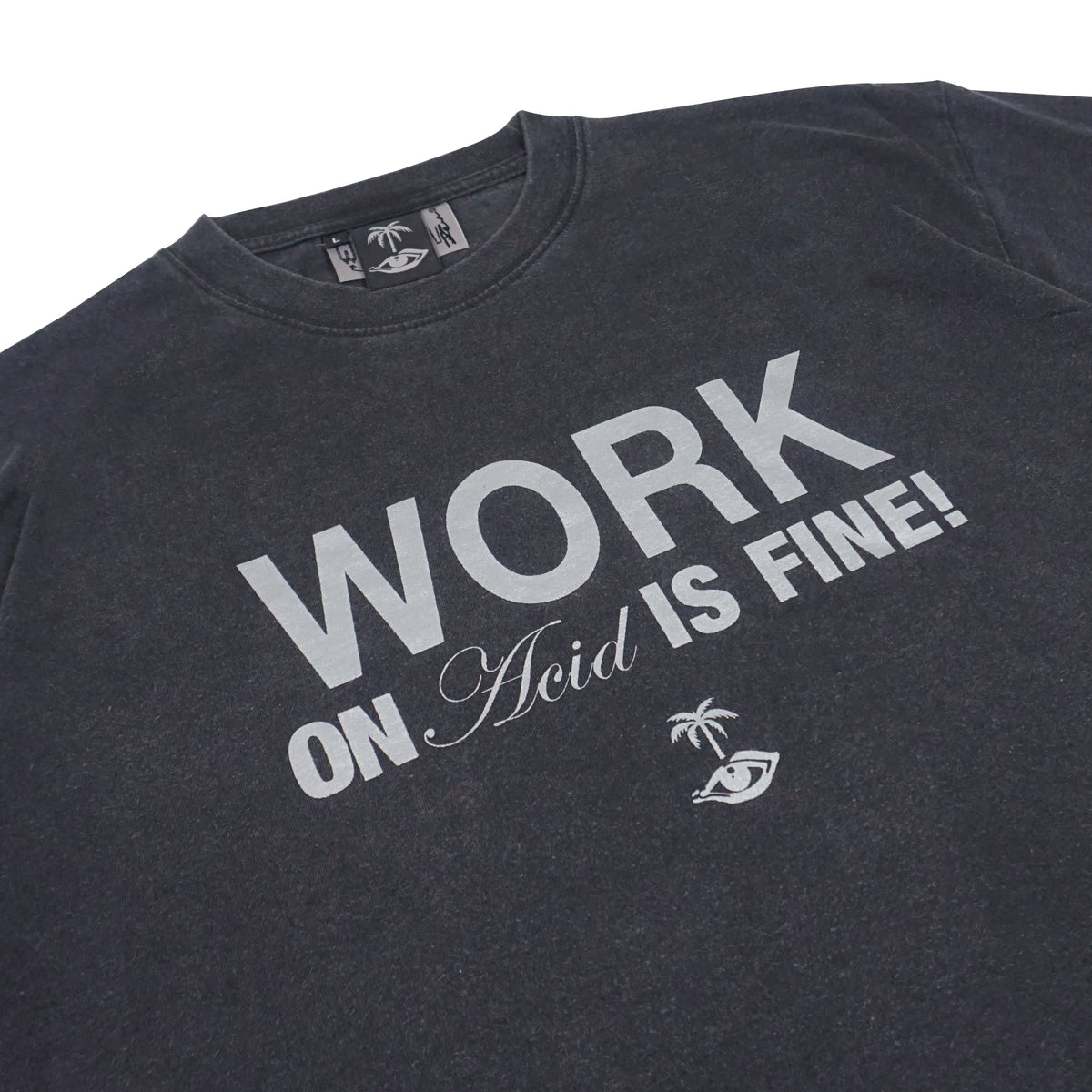 WORK T-SHIRT [BLACK]