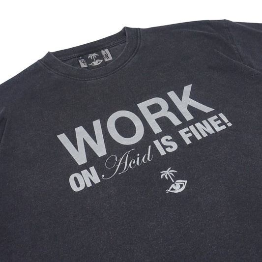 WORK T-SHIRT [BLACK]