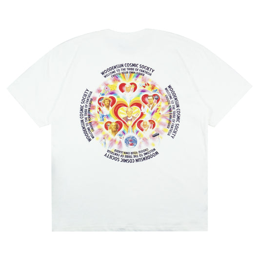 COSMIC SOCIETY T-SHIRT [WHITE]